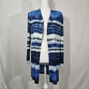 Chico's Blue long sleeve top women's size 0